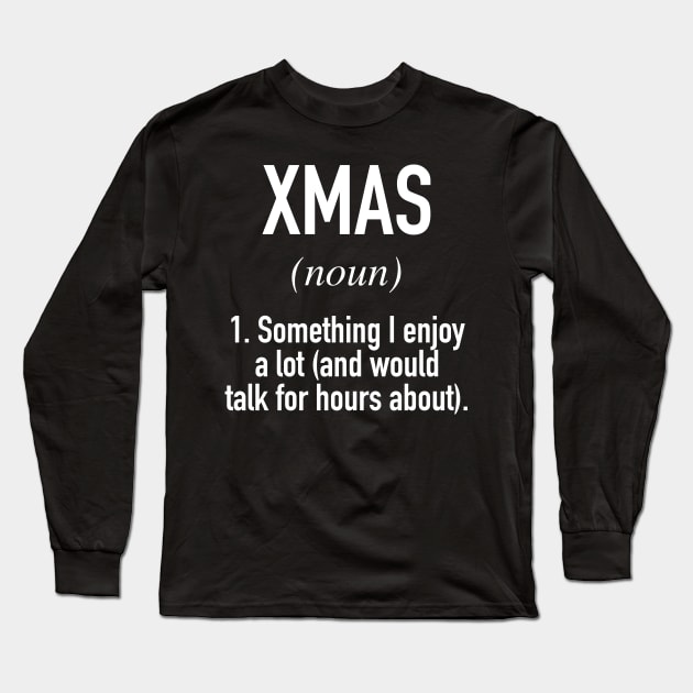 Xmas Defined Long Sleeve T-Shirt by winwinshirt